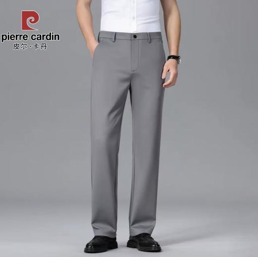 【专柜撤柜】皮尔卡丹 春夏亚麻+桑蚕丝商务休闲裤 男士直筒西裤518 商品图5