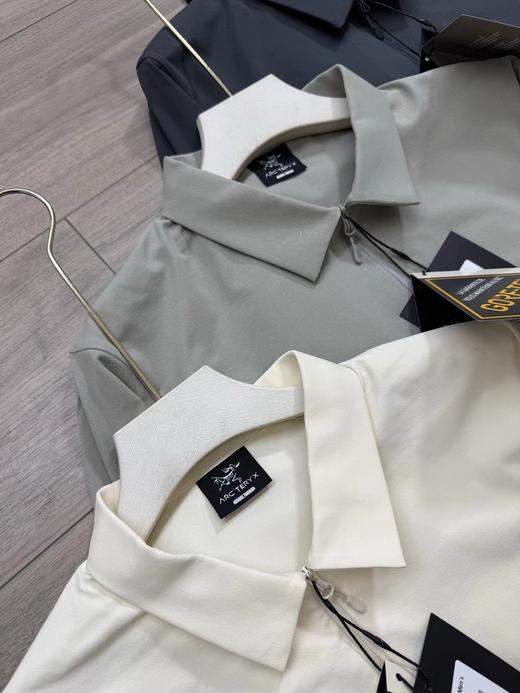 F032791春季新品翻领印花亲肤舒适长袖POLO衫上衣 商品图2