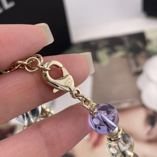 HD17 香奈儿 琉璃彩珠双c项链 商品图7