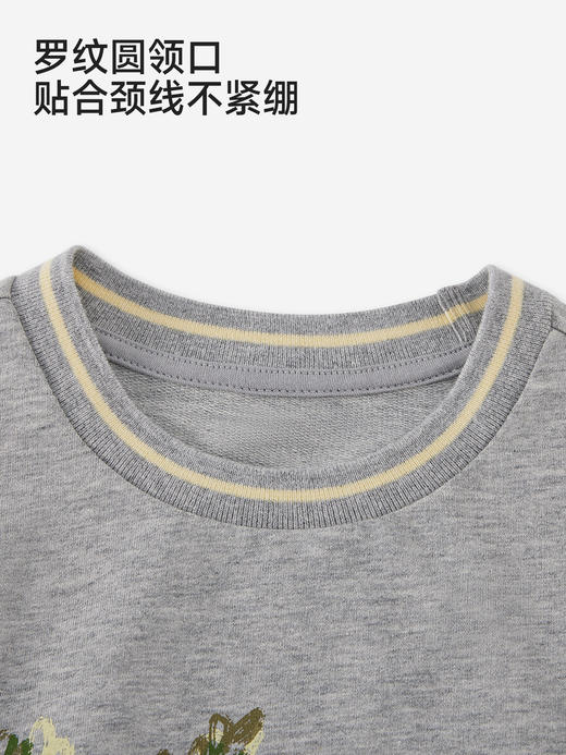 英氏儿童圆领卫衣男女童春秋新款休闲百搭中小童上衣YREAJ1S010A 商品图2