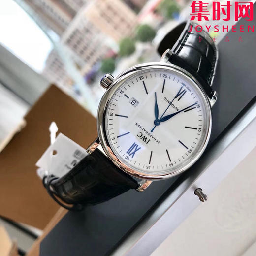 原单渠道出口订单！瑞士机 IWC万国柏涛菲诺 系列 表径40mm 美洲鳄鱼皮表带 男士腕表
受追捧的蓝针，柏涛菲诺150周年纪念IW356519 商品图6