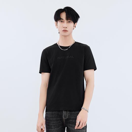 【新品上新】HX 夏季圆领短袖T恤S102522855101/02/03 商品图2