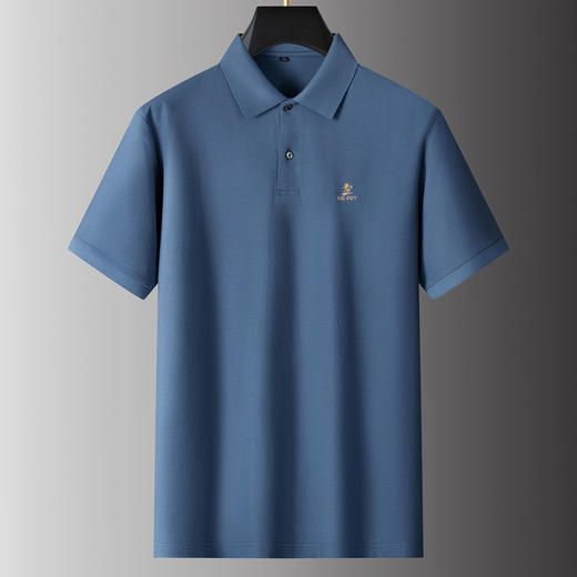 【DPS】【100%棉】大依优型大码男装夏季翻领polo衫短袖舒适休闲上衣半袖T恤 商品图3