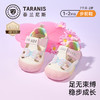 泰兰尼斯101童鞋夏季新款女宝宝透气公主鞋宝宝鞋赤足防滑步前鞋T24B6B8787 商品缩略图0
