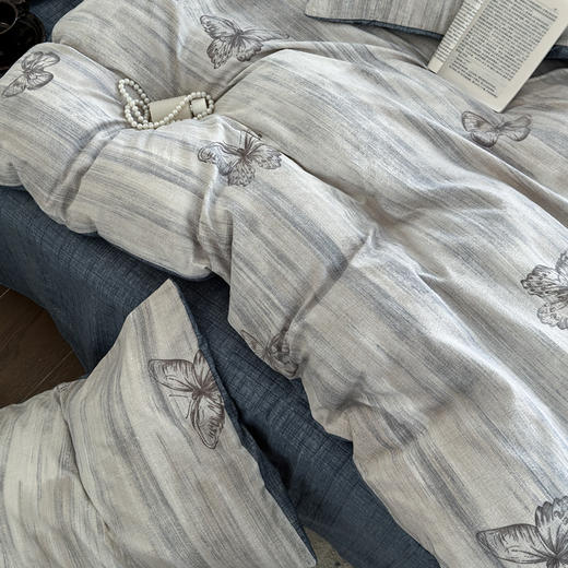 【3-5天发货】京帝 水洗亚麻四件套 “会呼吸的亚麻” 越洗越柔软 睡衣品质 128元清仓！ 商品图9