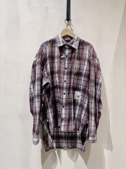 男款格纹长袖衬衫FE019 商品图0