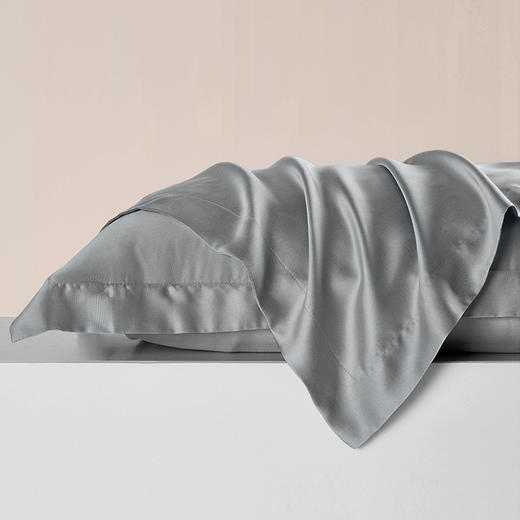 竹纤维枕套丝滑凉爽纯色素雅透气洗水夏季凉感亲肤 商品图3