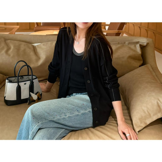 2603414    bc春款 真丝羊毛 长袖开衫 商品图10