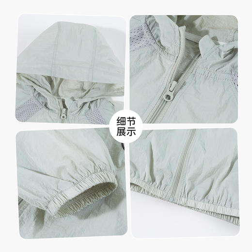 贝贝怡男童夏季防晒衣皮肤衣外套upf50防晒服ZB2FS005 商品图8