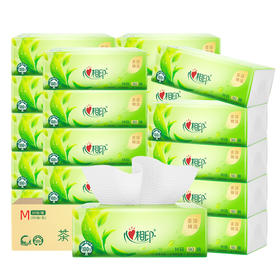 心相印 茶语精选90抽20包三层塑装面巾纸（M码） A0001502