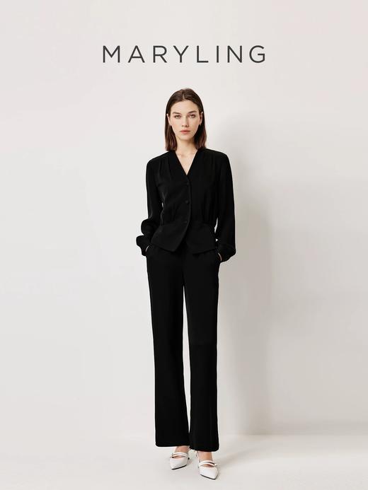 2楼MARYLING玛俪琳2026春夏新品通勤时尚气质款女士衬衫A1GBW20590吊牌价3560 商品图2