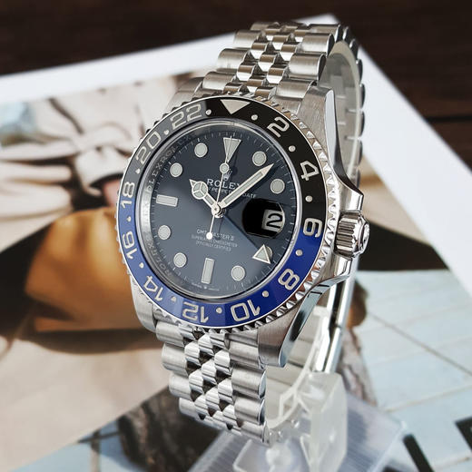 【95新】ROLEX 劳力士126710blnr-0002天文台认证自动机械机芯日期显示40MM（男款）格林尼治型II系列蚝式钢230326NJS06 商品图3