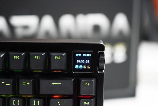 玄派熊猫三模铝坨坨机械键盘 商品图5