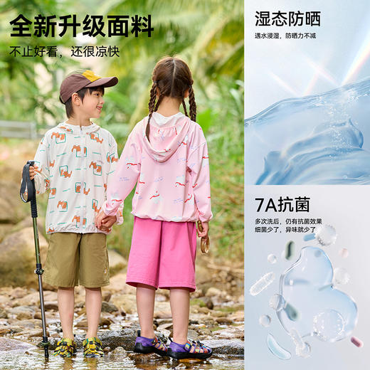 【夏日小冰皮防晒衣】棉花堂针织防晒服FA61209  50+高效防晒  7A抗菌  触肤凉感 商品图3