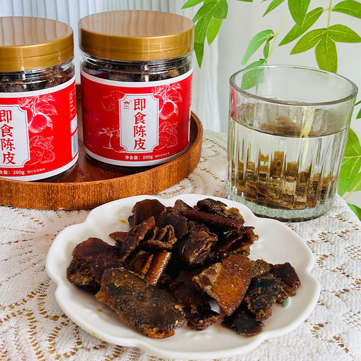 【即食陈皮】采用岭南古法工艺慢制入味，精选陈皮为原料，搭配甘草等精心调制，甘润不呛喉 商品图4