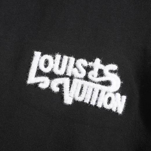 F032710早春新款纯棉双纱水洗情侣款绣花字母标识短袖T恤 商品图14