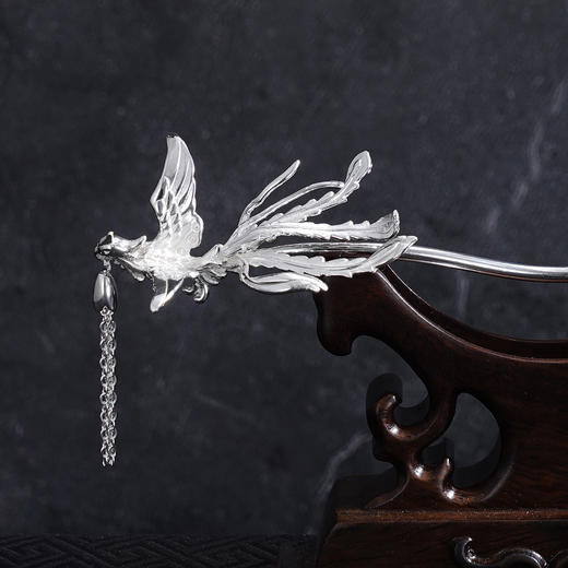 子佩集【凤华九州】银S990发簪【V063】凤凰2602 商品图1