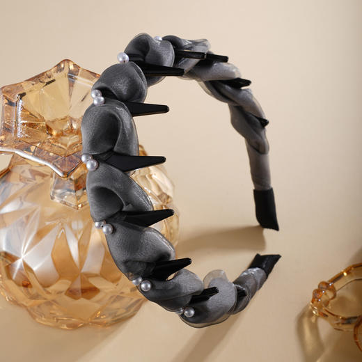 子佩集【甜梦公主】珍珠惜王妃压发【GX22037】发箍2602 商品图0