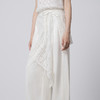 【林栖设计小店】手工系带|白色蕾丝花边优雅设计感2026夏新款围腰屁帘2962205 商品缩略图0
