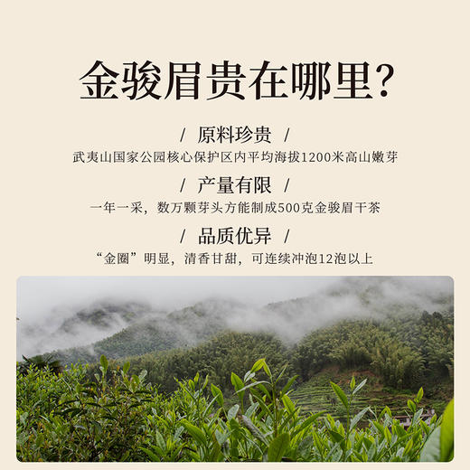 正山堂 金骏眉 红茶特制金骏眉茶叶特级私享装小袋装8g 商品图4