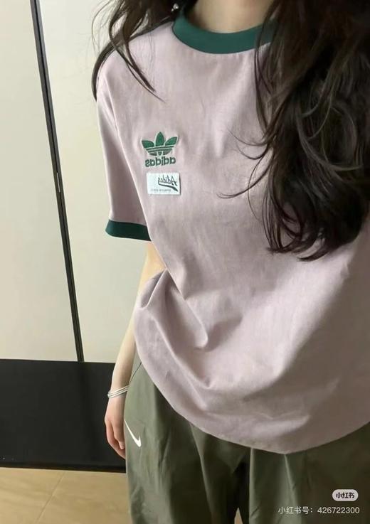 F032779夏季新款圆领印花挺括有型拉条运动休闲短袖T恤 商品图11