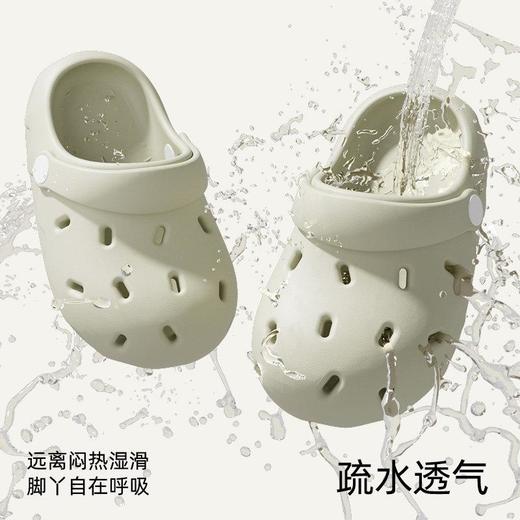 儿童汉堡拖鞋夏季可爱沙滩包头洞洞鞋居家男童女童室内凉拖鞋夏季180-220★娃娃优选 商品图1