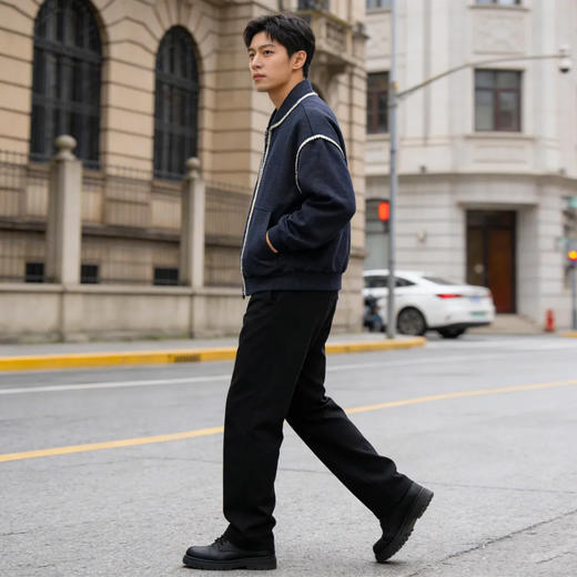 Schenvega情侣小香风大牌平替棒球服｜小香格纹路细腻又高级，低调中透着贵气感 商品图7