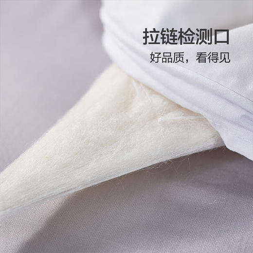 富安娜 柔润纯棉抗菌蚕丝被203*229cm(800g) 商品图5