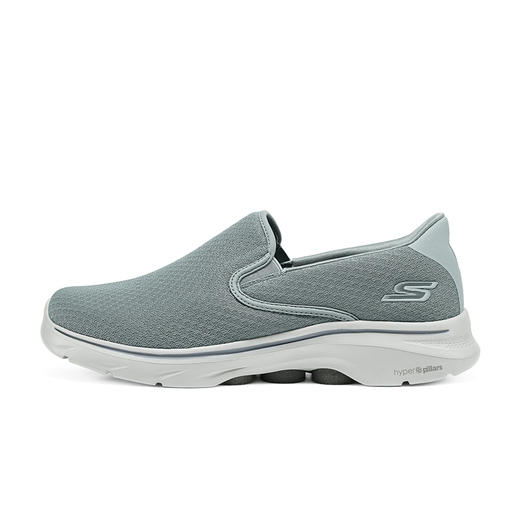Skechers斯凯奇 男一脚蹬健步鞋 216646-GRY 商品图2