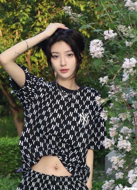 MLB钻石满印刺绣标圆领情侣短袖 MLB1191 商品图0