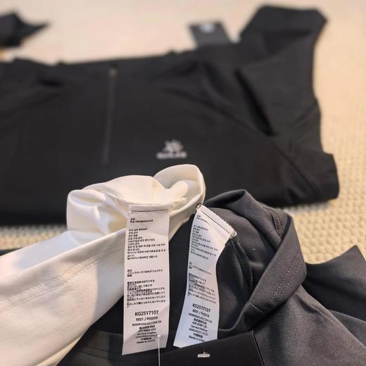 F032709夏季新款运动户外速干吸汗排汗半开胸立领长袖T恤 商品图7