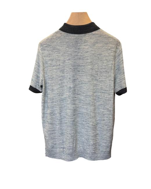 男款刺绣短袖针织polo衫la015 商品图1