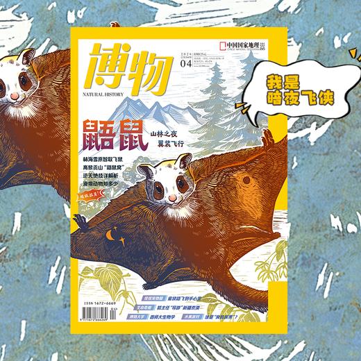 《博物》202604   鼯鼠专题+超级拉页 商品图3