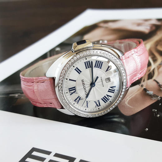 【95新】CARTIER 卡地亚W4CL0005自动机械机芯日期显示31MM（女款）钥匙系列精钢200326NJ07 商品图5