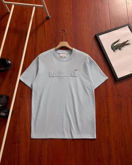 F032747夏季新款正肩版本胸前刺绣纯棉简约圆领短袖T恤 商品图4