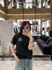 F032724夏季新款端丝光棉男女同款胸前徽标涂鸦logo短袖T恤 商品缩略图13