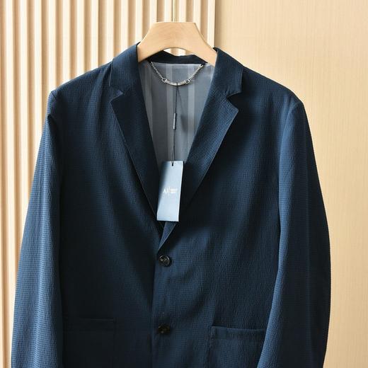 AMN 2026春夏季薄款泡泡纱防晒衣商务休闲西服 商品图6