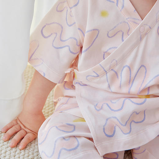 迷你巴拉巴拉儿童家居套装柔软亲肤竹棉背心短裤宝宝睡衣2026夏款 商品图4