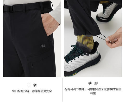 代工裁余～纯元。可L男士小标软壳工装裤（售后时间：签收3天内，不合适及时申请） 商品图4