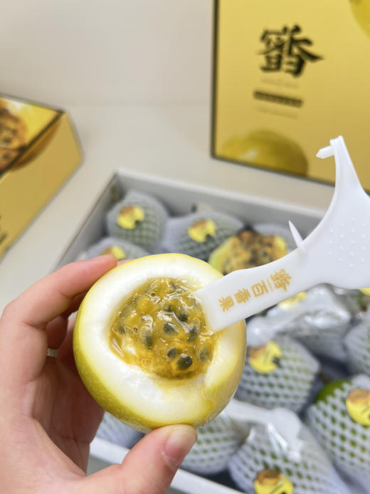 桂蜜5号黄金百香果，独特花香味，甜度更高，水分更足！ 商品图3