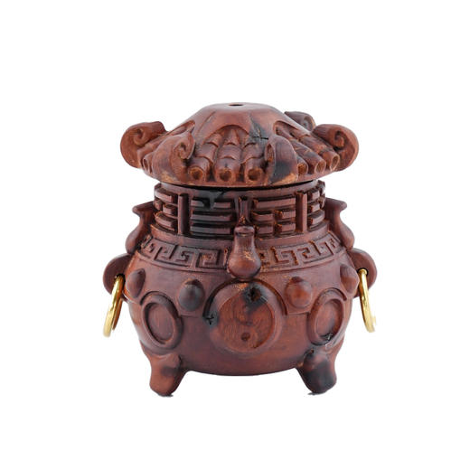 国风新中式雷击木香炉摆件线香香插文创香座工艺品 商品图5