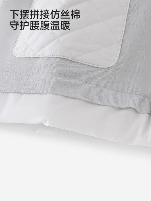 【高定系列】英氏儿童外套春秋新款男童女童浅灰色休闲夹棉薄外套YRWGJ1S040A 商品图4