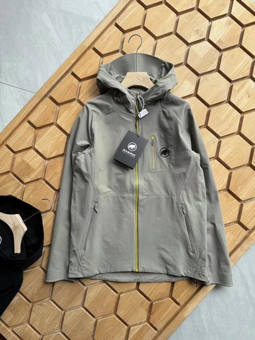 F032703早春新款男女同款纯棉双纱水洗面料绣花标识短袖T恤 商品图5