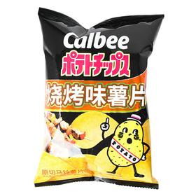 calbee烧烤味薯片60g/袋