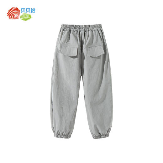 贝贝怡童装男童休闲长裤轻薄防蚊裤子2026夏新款透气中大童束脚裤ZB2FK010 商品图8