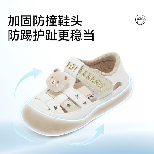 泰兰尼斯101童鞋夏季新款步前鞋透气男女童婴儿赤足鞋T24B6B8786 商品图2