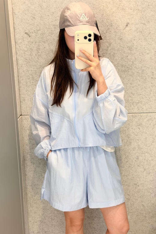 【店庆提前购】【88折】7楼耐克360 女子运动休闲梭织轻薄夹克外套IF0588-407吊牌价499现价439 商品图0