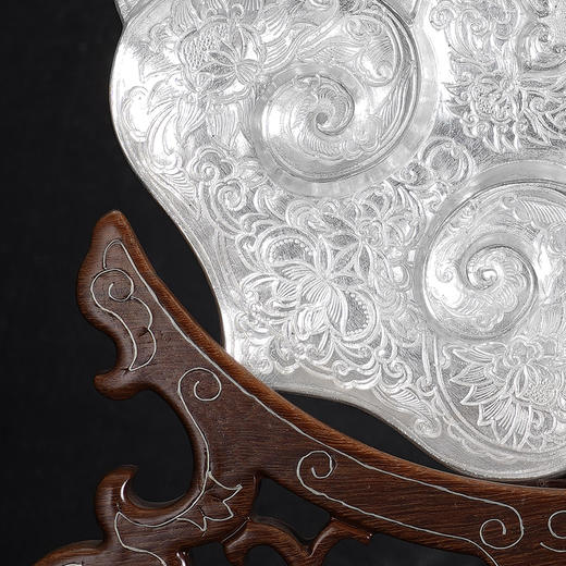 子佩集S999手工银【莲莲如意】摆件【ZYG019】原创设计2602 商品图2