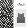 03-5潘依绣丁丁宠粉【夏游会】法式撞色波点高级感无袖背心 M8698 商品缩略图0