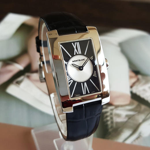 【95新】MONTBLANC 万宝龙U0101554石英机芯23*35MM（女款）侧影系列精钢160326AK13 商品图2